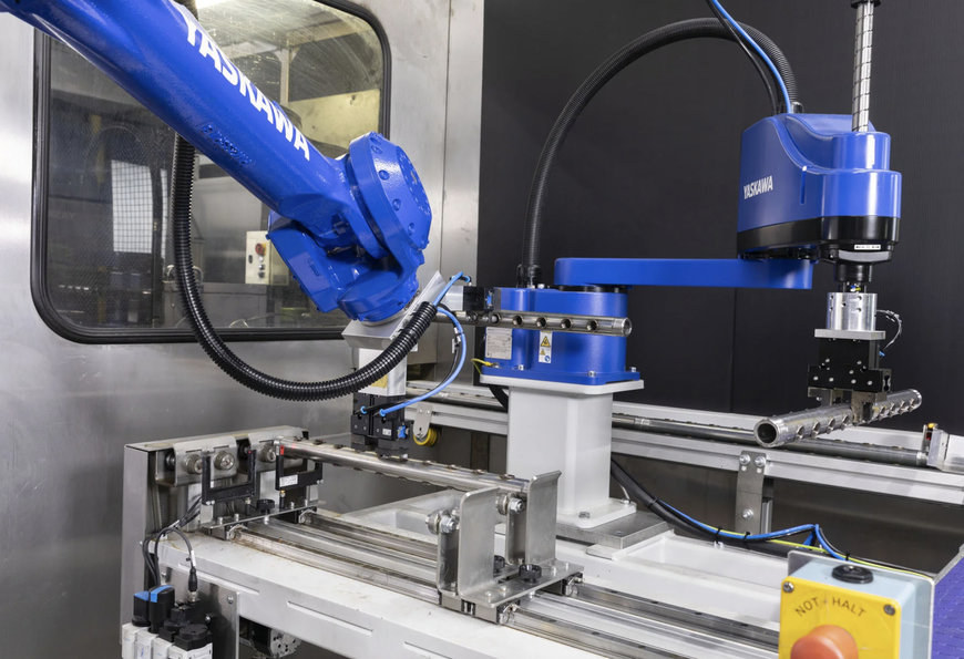 Bearbeitungszentren und Teilereinigung komplett automatisiert - mit Robotern gegen den Personalmangel